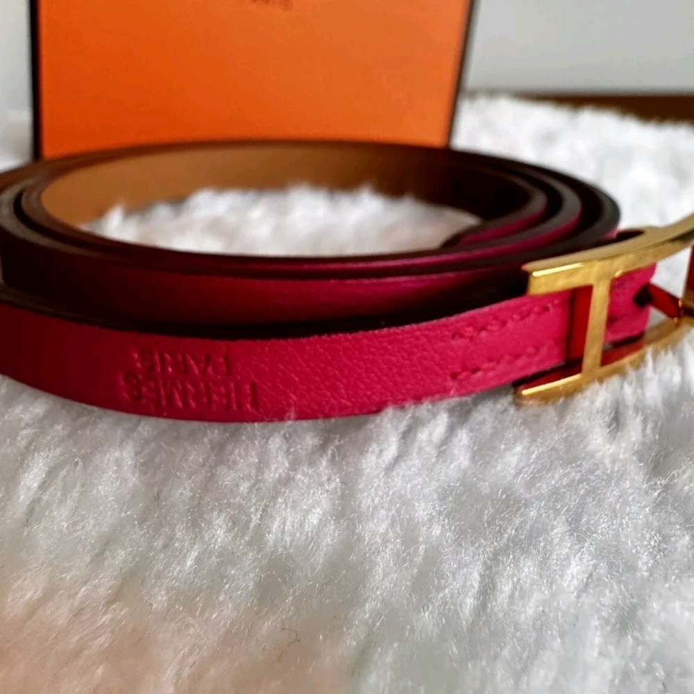 Auth Hermes Behapi Double Tour bracelet ❤️ - Picture 3 of 5